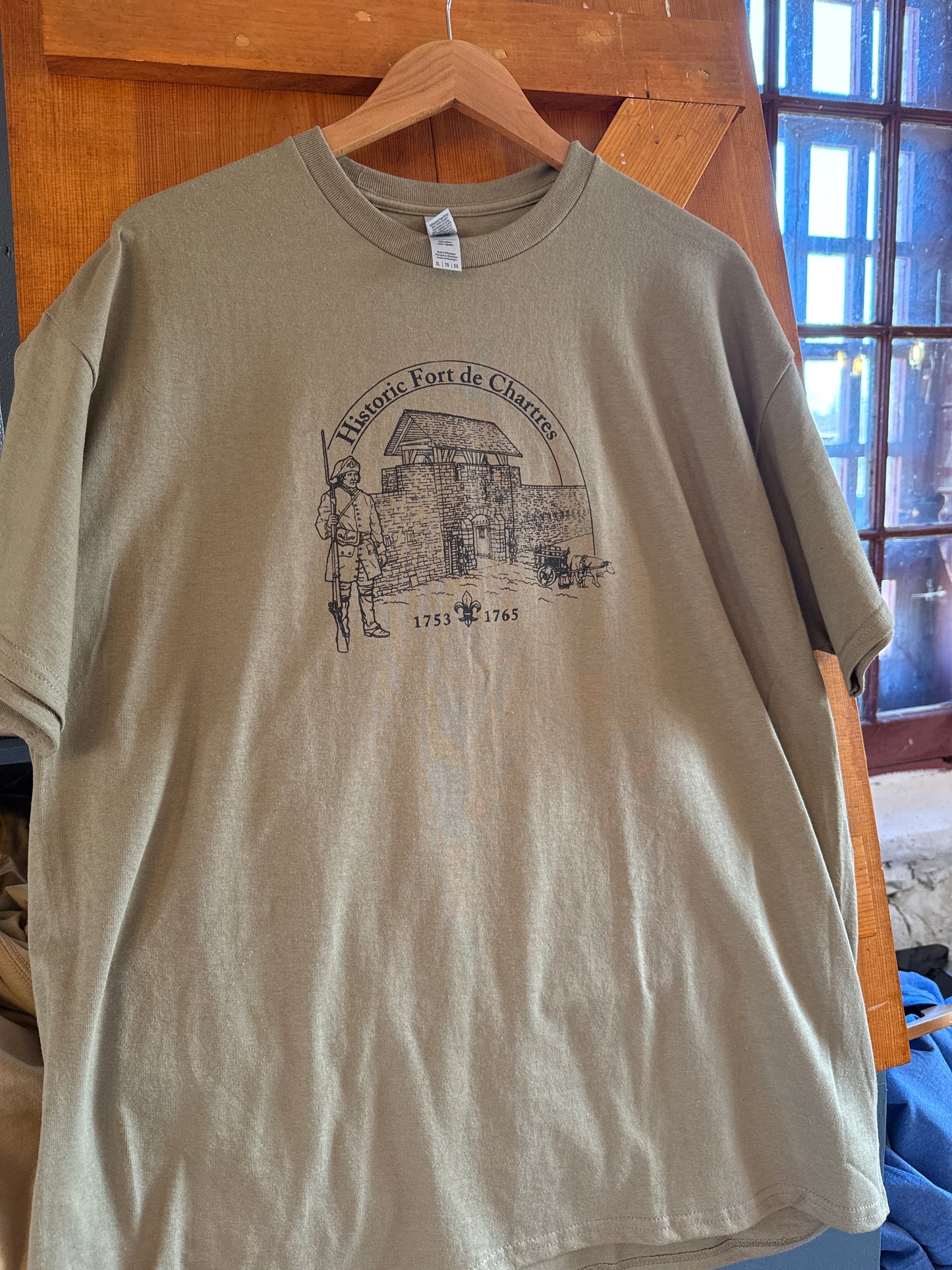 Gatehouse Historic Fort de Chartres t-shirt