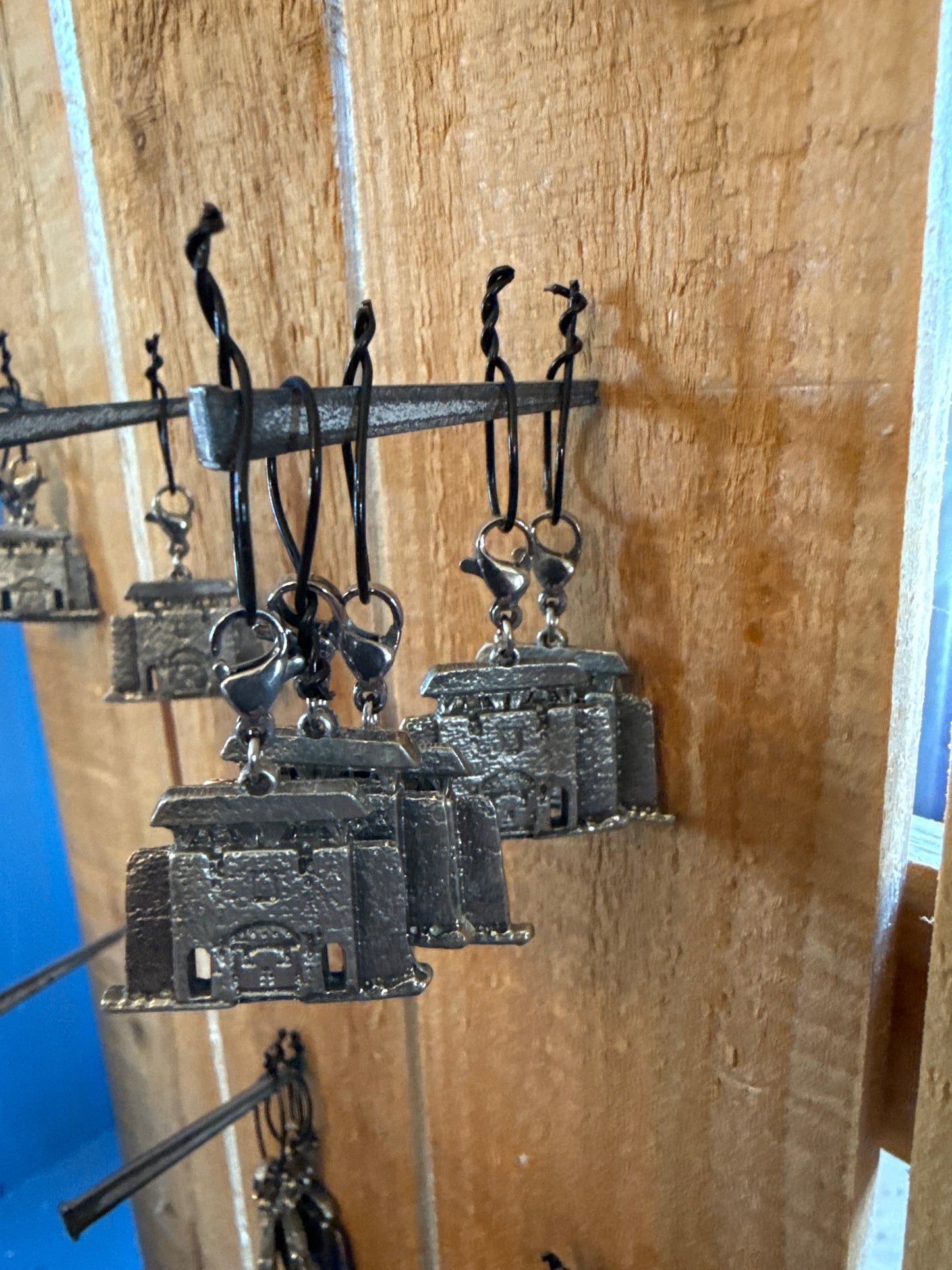 Fort de Chartres Land Gate Pewter Charm