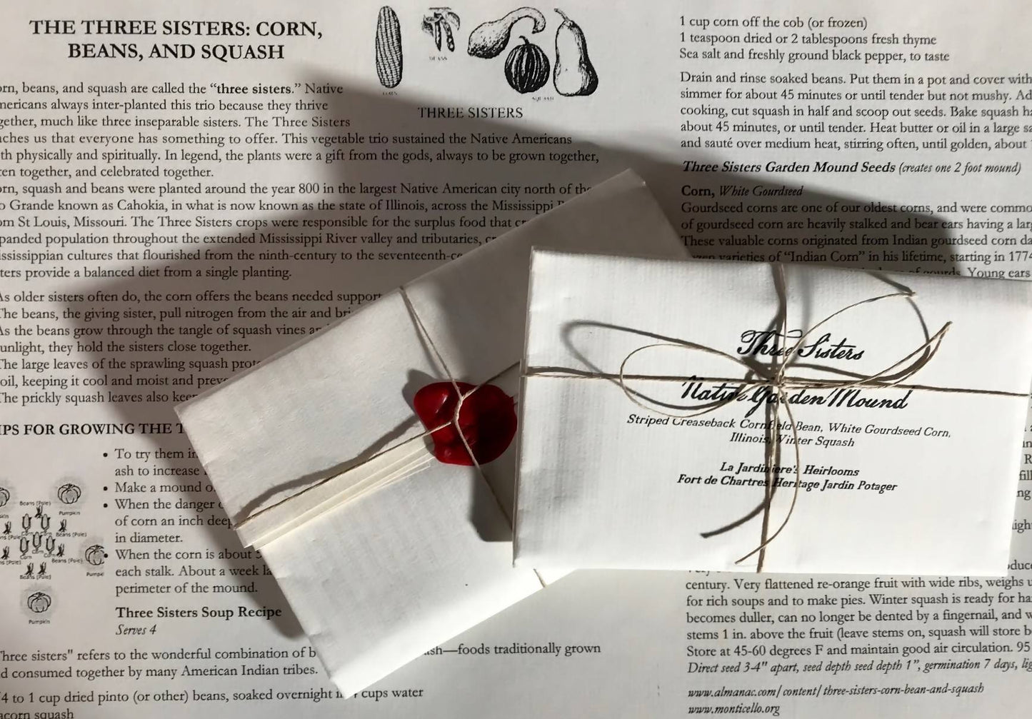 Three Sisters Native Garden Mound