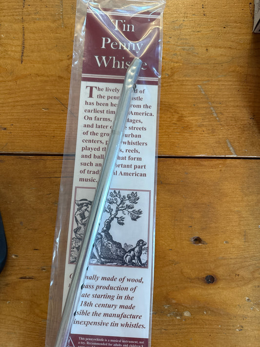Colonial Toy Tin Penny Whistle