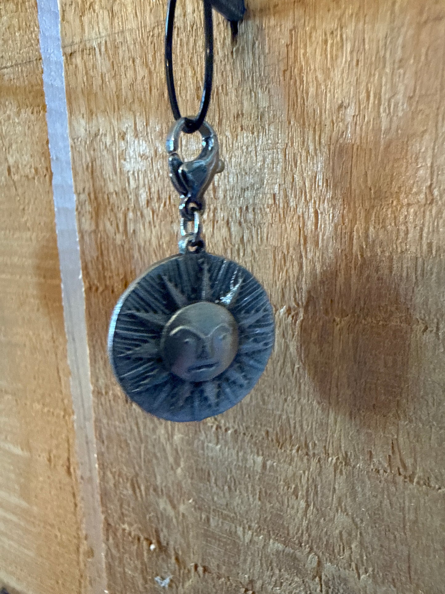 Sun King Pewter Charm