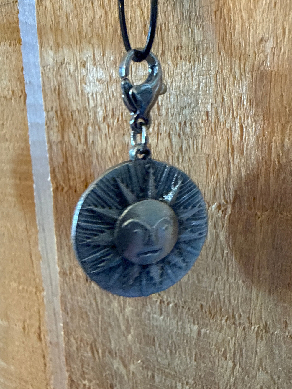 Sun King Pewter Charm – Heart of Illinois Country Heritage Shop