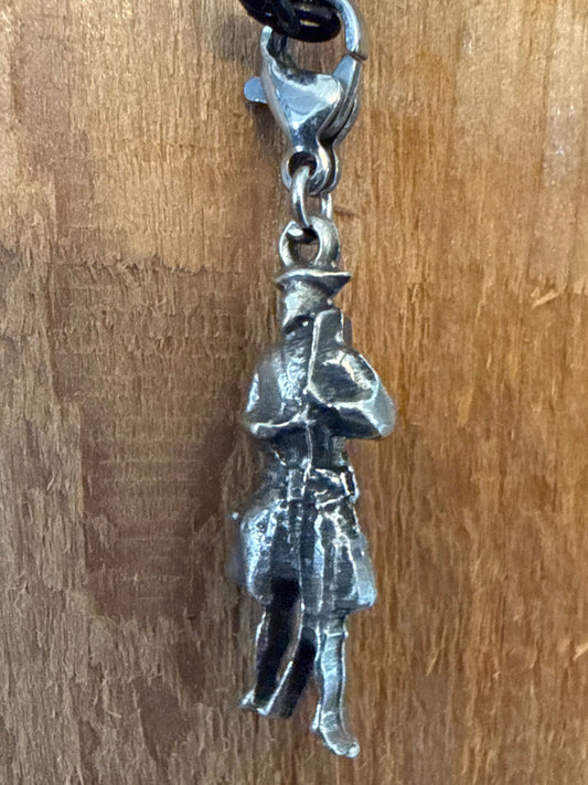 French Marine Pewter Charm