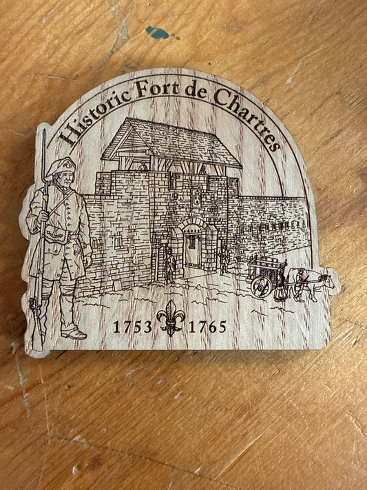 Magnet Historic Fort de Chartres Collection Land Gate