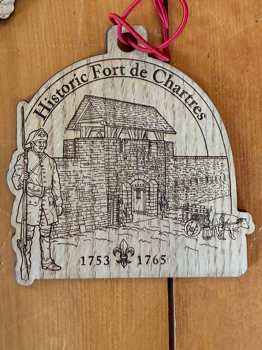 Ornament Historic Fort de Chartres Collection Landgate