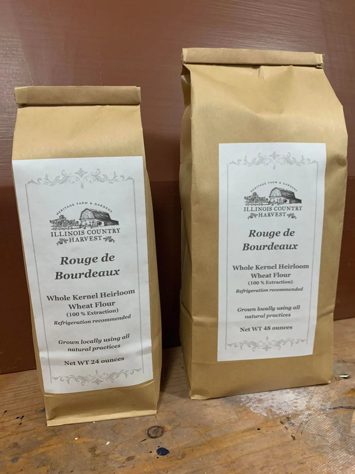 ICH Artisan Rouge de Bordeaux Whole Kernel Wheat Flour