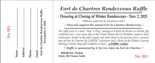 Rendezvous Fundraiser Raffle Ticket