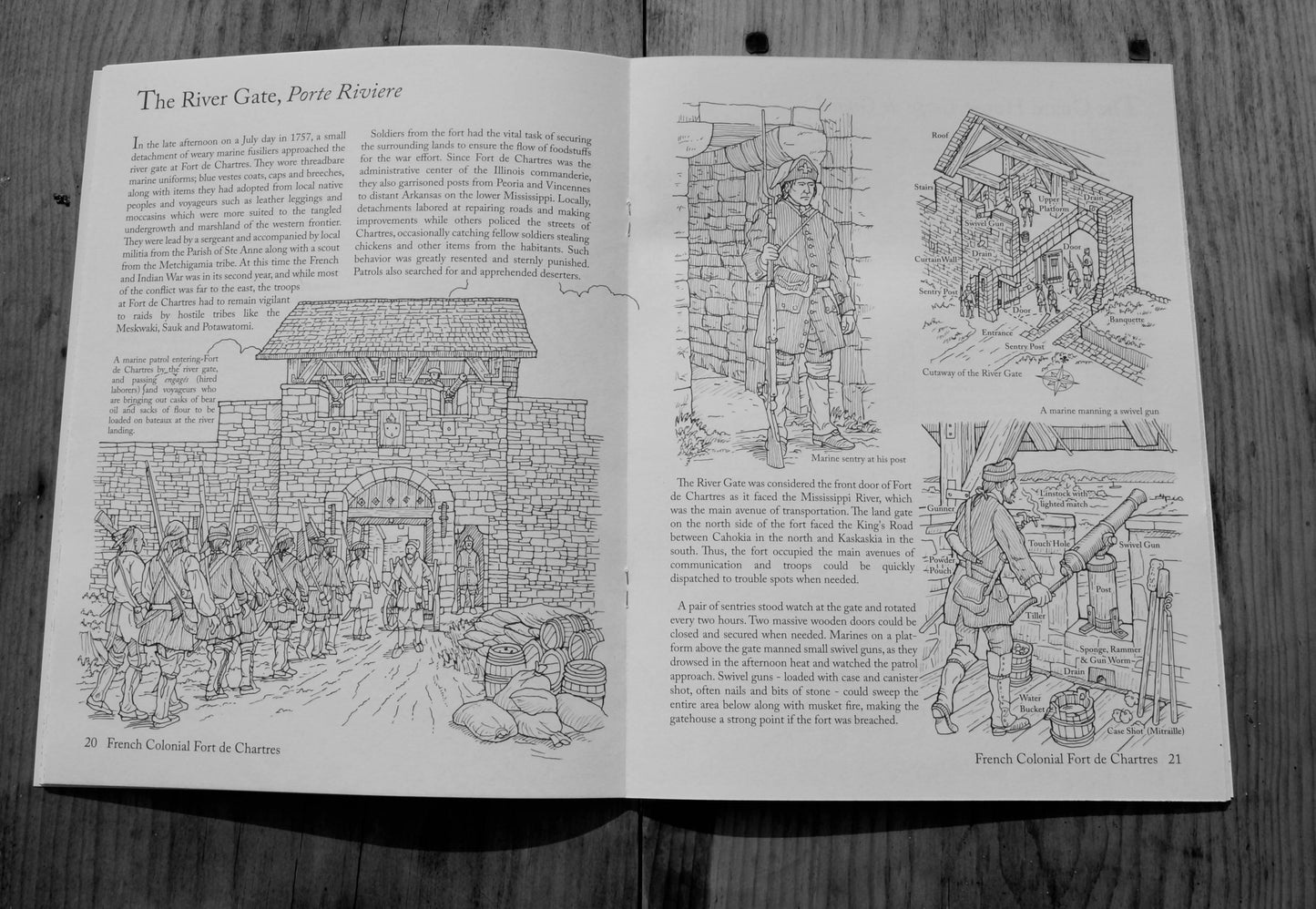 French Colonial Fort de Chartres, A Journey in Time Book