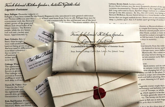 Heirloom Vegetables of Autumn